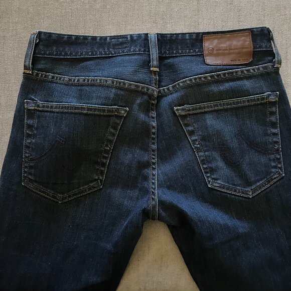 AG Adriano Goldschmied Jeans Men 30x34 Blue The Matchbox Slim Straight Leg - Picture 3 of 10